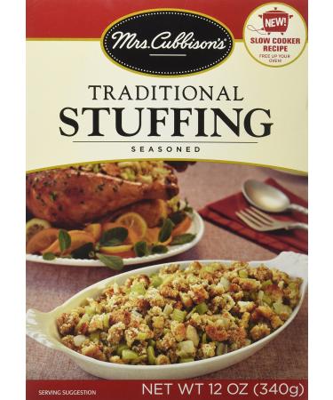 Mrs. Cubbison's Stuffing Mix, Traditional, 12 oz Traditional 12 Ounce (Pack of 1)