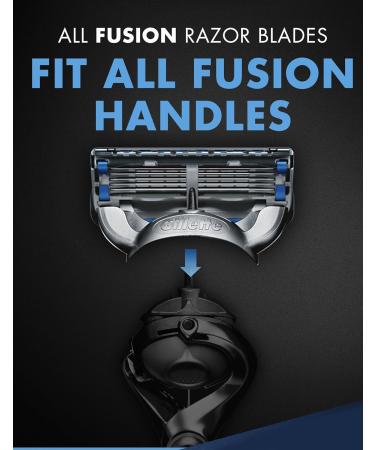 Gillette Fusion Proshield Chill Razor Blade Refills 4 count - Buy Online on GoSupps.com