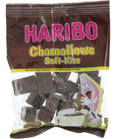 Haribo - Chamallows Soft-Kiss (Chamallows Soft-Kiss) | Poids Total 200 grams - Buy Online on GoSupps.com