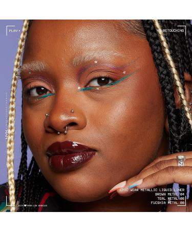 NYX Epic Wear Teal Metal Metallic Liquid Liner - Waterproof & Long-Lasting - Buy Online on GoSupps.com