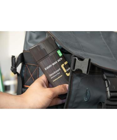 Every Man Jack Sandalwood Natural Deodorant Twin Pack - 3oz x 2 Sticks | Aluminum-Free, Paraben-Free, Phthalate-Free, Dye-Free | Certified Cruelty-Free Formula - Buy Online on GoSupps.com