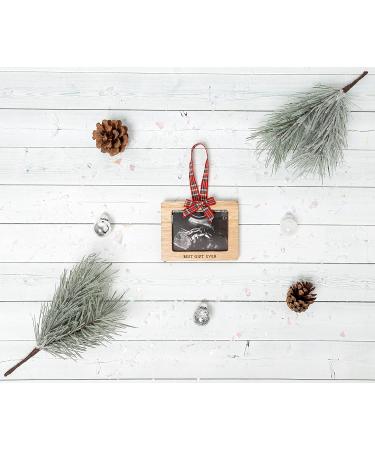 Little Holly Natural Sono Ornament - Baby Ultrasound Photo Keepsake for New Parents - Buy Online on GoSupps.com