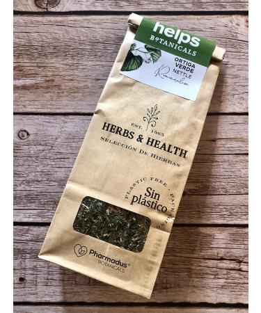  HELPS PHARMADUS BOTANICALS HELPS INFUSIONS - Infusion of Green Nettle Loose Leaf Tea with Diuretic Effect Nettle Loose Bag 50 grams Pack 2 - Buy Online on GoSupps.com