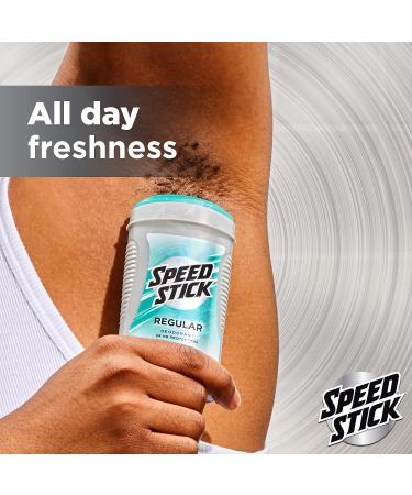 Speed Stick Deodorant Regular 3 oz (Pack of 2) 3 Ounce (Pack of 2) Regular - Buy Online on GoSupps.com
