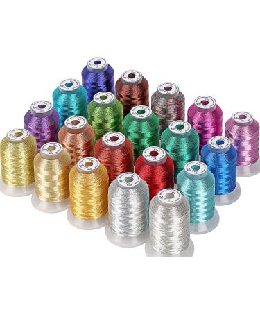  New brothread 144pcs Type L (SA155) Size White Prewound Bobbin  Thread Plastic Side for Particular Embroidery and Sewing Machines - 90  Weight Cottonized Soft Feel Polyester Sewing Thread
