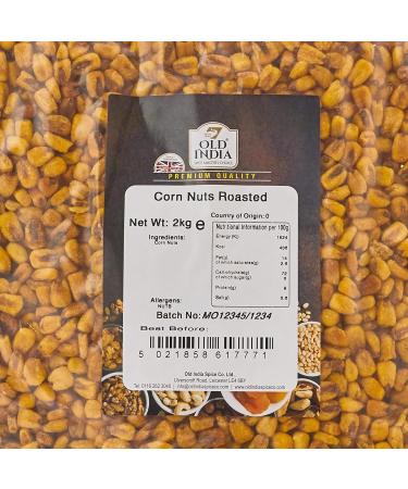 Old India Corn Nuts Roasted 2kg - Buy Online on GoSupps.com