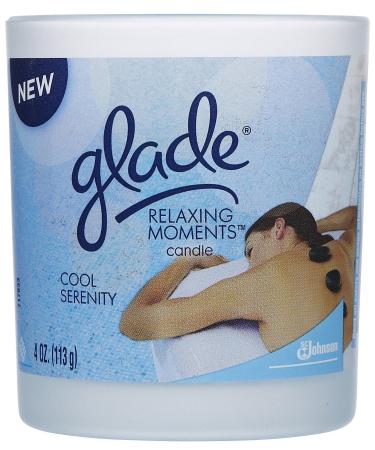 Glade Relaxing Moments Jar Candle - Cool Serenity - 4 oz