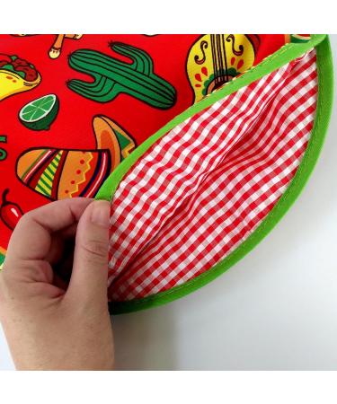 Taco Gift Set: Salsa Spices, Holder, Tortilla Warmer | Perfect Present for Taco Lovers - Buy Online on GoSupps.com