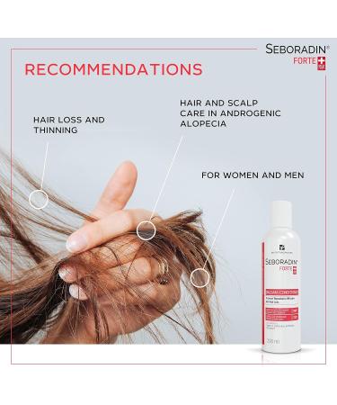 Seboradin Forte Hair Balm for Hair Loss & Thinning - 200ml Premium Conditioner with Vitamins & Natural Extracts - Hair Growth & Thickening Treatment - Hair Care Scalp Treatment - Buy Online on GoSupps.com