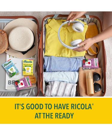 Ricola Berry Medley Cough Suppressant Throat Drops 18 Count Box - Buy Online on GoSupps.com