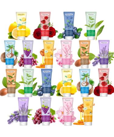 20 Pack Bulk Body Lotion Gift Set Travel Size Lotion Sets Natural Body Moisturizer with Shea Butter Body Cream for Women Birthday Christmas Valentines Gifts Set for Her Girlfriend Mom Wife - Buy Online on GoSupps.com