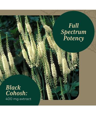 Gaia PRO Black Cohosh - Menopause Support Supplement - Hormone Balance for Women - Organic Black Cohosh - 60 Vegan Liquid Capsules - Buy Online on GoSupps.com