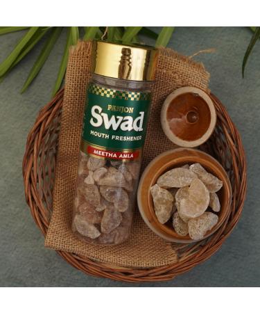 Panjon Swad Jeera Goli & Meetha Amla Pachak (Mukhwas Mouth Fresheners) 2 Bottles 255g - Buy Online on GoSupps.com