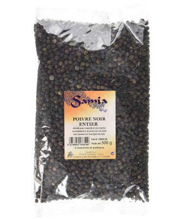 Samia Black Pepper Grains 500g - Pack of 5