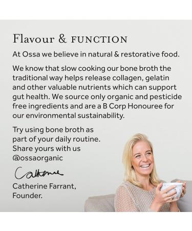 Ossa Lamb Bone Broth Boost High-Protein Broth Preservative-Free Soup and Cooking Essential Keto and Paleo-Friendly Soup Maker for Gut Health and Digestion 240 mL - Buy Online on GoSupps.com