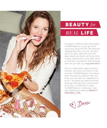 FLOWER BEAUTY Perfect Pout Lipstick by Drew Barrymore - Hydrating Creamy Lip Tint in Peony | Cruelty-Free & Vegan | Soothes Lips with Buildable Color & Natural Shine - Buy Online on GoSupps.com