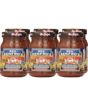 Mrs. Renfro's Ghost Pepper Salsa 6-Count - Buy Online on GoSupps.com
