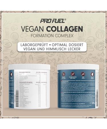 Vegan Collagen Powder with Hyaluronic Acid & Bamboo Extract | 320g Tasteless Collagen Drink | Natural Vitamin C & Amino Acids - Buy Online on GoSupps.com