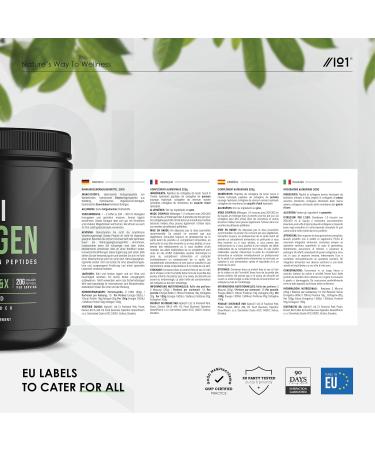 Multi Collagen Protein Powder 200g - Types I, II, III, V & X - Grass Fed Bovine, Wild Caught Fish, Free-Range Chicken & Eggshell - Non-GMO Halal - Pack of 1 - Buy Online on GoSupps.com
