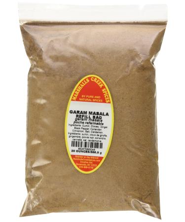 Marshalls Creek Spices Refill Pouch Garam Masala Seasoning XL 20 Ounce