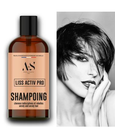 SLT SMART'N HIGT-TECH LISS ACTIV PRO Professional Shampoo 200 ml unique formula for unruly thick difficult hair with and without frizz. Ultra nourishing formula combining control and volume reduction.