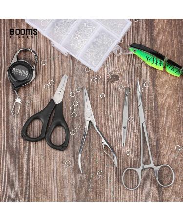 Booms Fishing TK2 5pcs Tool Kit - Stainless Steel Saltwater Fishing Accessories Combo with Split Ring Pliers, Scissor, Hemostat Plier, Tuning Tool, Retractor - Perfect Fishing Gift - Buy Online on GoSupps.com