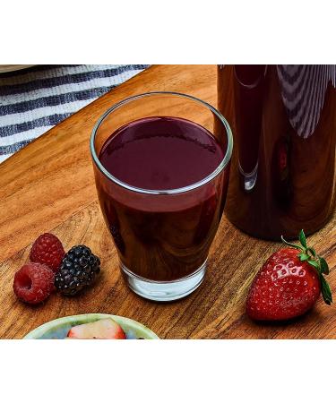  FOOD-UNITED VITAVEGGY Fruit Puree Multivitamin Forest Fruit 1kg with Raspberry Sour Cherry Strawberry Blueberry Blueberry Mulberry Fruit Puree Fruit Puree Fruit Compote Smoothie - Buy Online on GoSupps.com