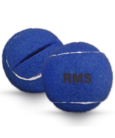 RMS Walker Glide Balls - A Set of 2 Balls with Precut Opening for Easy Installation, Fit Most Walkers (Blue)
