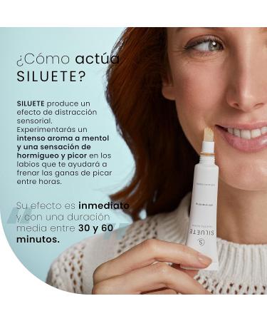 S silhouette healthy balm Lip balm natural product developed by nutritionists that helps you not to chop between hours from plant extracts - 15 ml - Buy Online on GoSupps.com