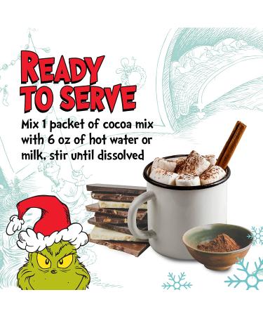 Dr Seuss The Grinch Hot Chocolate Mix Gift Set - 12 Cocoas of Grinchmas Holiday Variety Pack - Buy Online on GoSupps.com