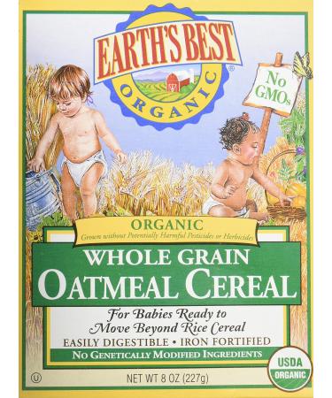 Earth's Best Oatmeal Cereal (12x8 Oz)