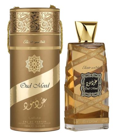 Lattafa Perfumes Oud Mood Elixir for Unisex Eau de Parfum Spray 3.4 Ounce Warm oriental 3.4 Fl Oz (Pack of 1) - Buy Online on GoSupps.com