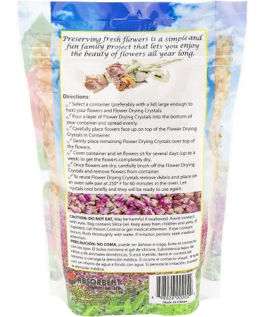 Flower Drying Crystals DRYFLO15  1.5-Pounds / 0.68 KG of Silica Gel Preserving Wedding  1-Pack - Buy Online on GoSupps.com