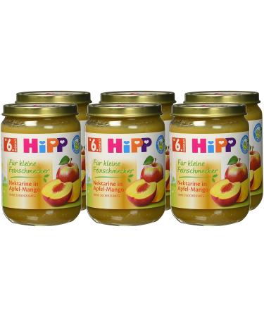 Hipp for Small Gourmets Nectarine Apple Mango - No Added Sugar 6 x 190g | Healthy Baby Food - Buy Online on GoSupps.com