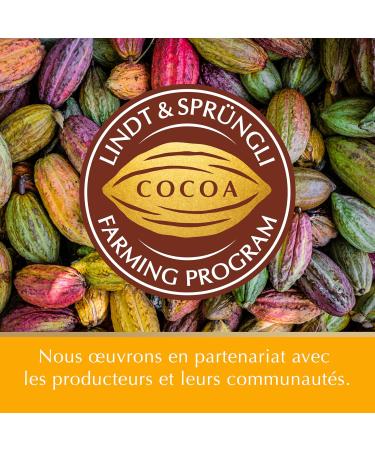  Lindt Lindt - Box of EXTRA FINE chocolate squares - Milk chocolate orange - 180g - Buy Online on GoSupps.com