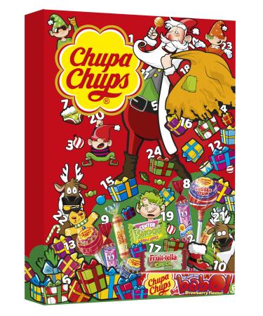 Chupa Chups Advent Calendar Sweet Feast 24 lollipop and chewing gum surprises for Christmas 2020