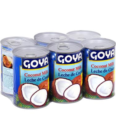 Goya Foods Coconut Milk 13.5oz (Pack of 6) - Rich and Creamy Coconut Milk - 81 Fl Oz Total - Buy Online on GoSupps.com
