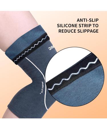 FITMIND Knee Warmers for Men and Women Elastic Wool Knee Sleeve Lightweight & Comfortable Sleeves Advanced Knee Wrap for Sports Activities Cold Knee Gifts for Women/Men/Mom/Dad/Elderly - Buy Online on GoSupps.com