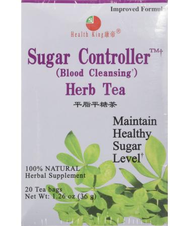 Tea Sugar Controller Herb 20 Bags