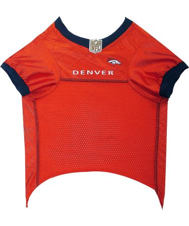 NFL Denver Broncos Dog Jersey - Medium Size | Officially Licensed Football Costume for Pets - Buy Online on GoSupps.com