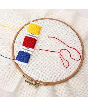 14 Count Aida Cloth Cross Stitch Fabric - 12x18 inches, 6 Pieces in 3 Colors (Natural, Khaki, Tan) - Buy Online on GoSupps.com
