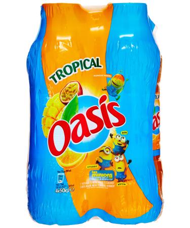 Oasis Tropical, 4 x 500ml