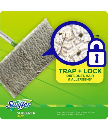 Swiffer Sweeper Dry Sweeping Pad Refills  Hardwood Floor Mop Cleaner Cloth Refill  Gain Scent  32 Count 32 Count (Pack of 1) - Buy Online on GoSupps.com