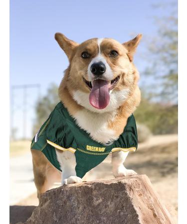 NFL Green Bay Packers Dog Jersey - X-Large | Official Licensed Football Costume for Pets - Buy Online on GoSupps.com