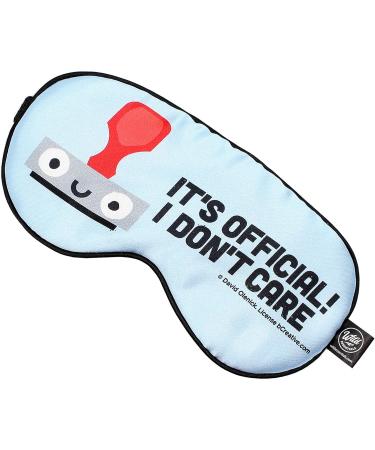Wild Essentials Allusion Soft Satin Funny Sleep Masks with Earplugs - I Don t Care | Luxury Sleep Accessories for Ultimate Comfort - Buy Online on GoSupps.com