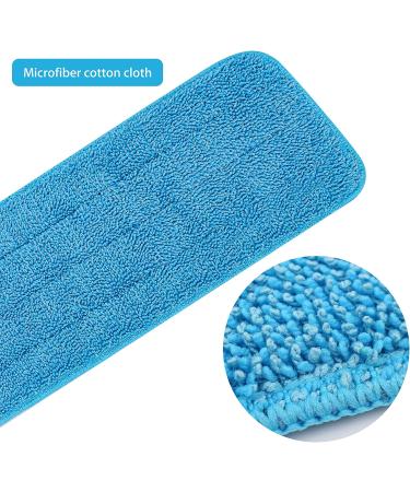 6pcs Microfiber Spray Mop Replacement Heads for Wet/Dry Mops - Reusable Pads for Floor Cleaning - Compatible with Bona System - Buy Online on GoSupps.com