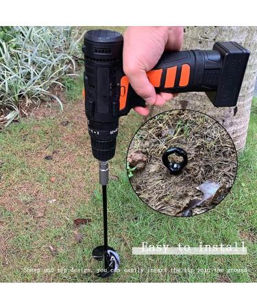 Liummrcy Heavy Duty Dog Camping Stakes - Durable Ground Anchor & Leash System for Large Dogs - Buy Online on GoSupps.com