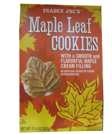 2 Pack Trader Joe's Maple Leaf Cookies - Buy Online on GoSupps.com