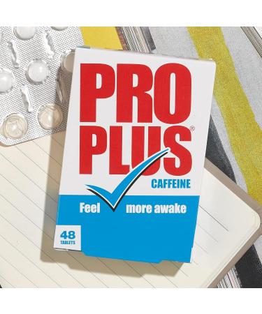 PRO PLUS Caffeine Tablets - Sugar Free 48 Count - 48 tablets (Pack of 1) - Buy Online on GoSupps.com