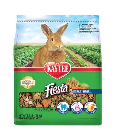 Kaytee Fiesta Rabbit Food, 3.5 lb - Buy Online on GoSupps.com
